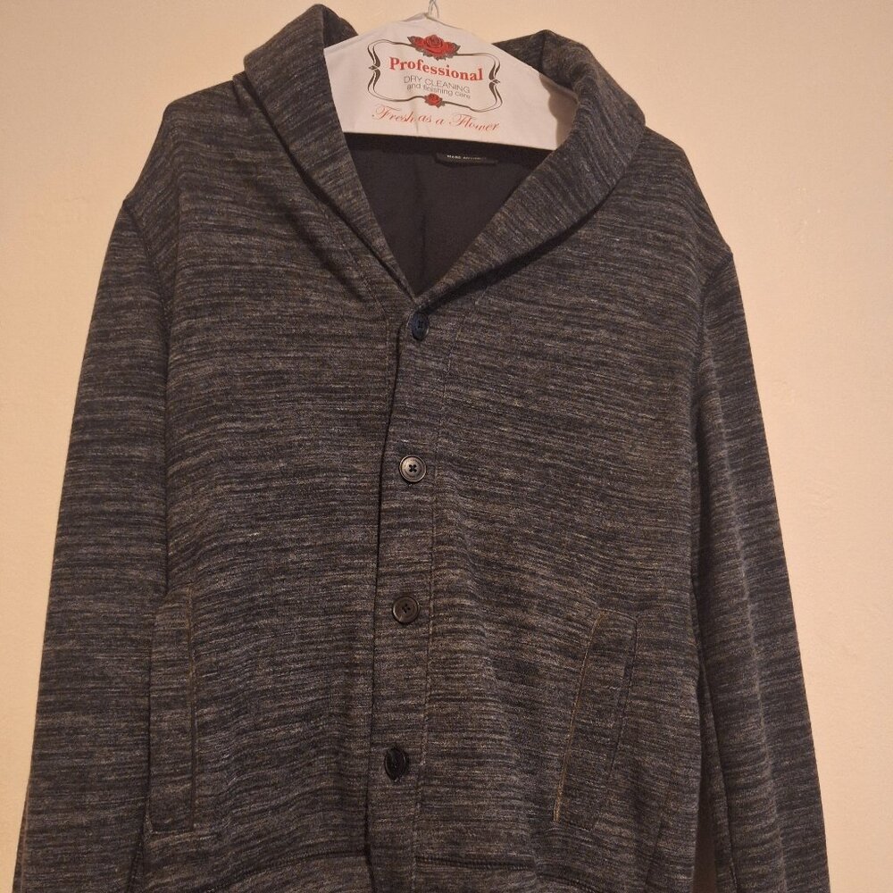 Men's Dark Grey Cardigan